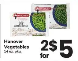 Safeway Hanover Vegetables offer