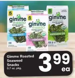 Safeway Gimme Roasted Seaweed Snacks offer