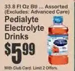 Key Food Pedialyte Electrolyte Drinks offer