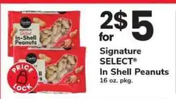 Safeway Signature SELECT In-Shell Peanuts offer