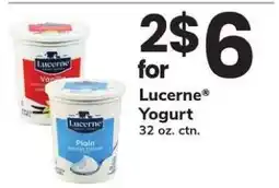 Safeway Lucerne Yogurt offer