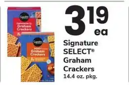 Safeway Signature Select Graham Crackers offer