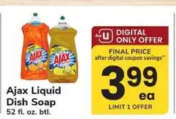 Safeway Ajax Liquid Dish Soap offer