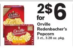 Safeway Orville Redenbacher's Popcorn offer