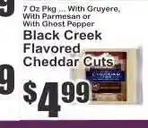 Key Food Black Creek Flavored Cheddar Cuts offer