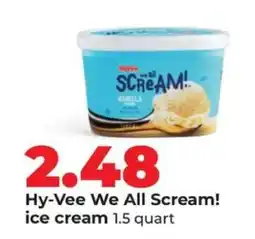 Hy-Vee Hy-Vee We All Scream! ice cream offer