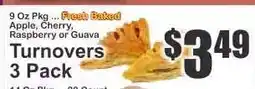 Key Food Turnovers 3 Pack offer