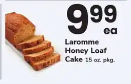 Safeway Laromme Honey Loaf Cake offer