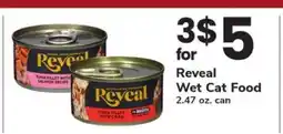 Safeway Reveal Wet Cat Food offer