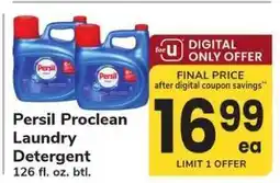 Safeway Persil Proclean Laundry Detergent offer