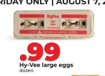 Hy-Vee Hy-Vee large eggs offer