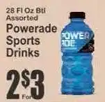 Key Food Powerade Sports Drinks offer