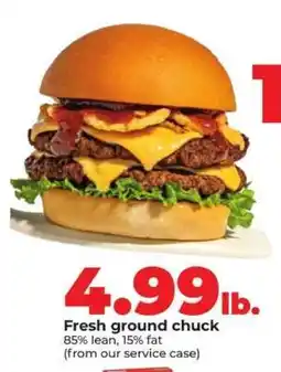 Hy-Vee Fresh ground chuck offer