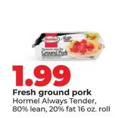 Hy-Vee Fresh Ground Pork offer