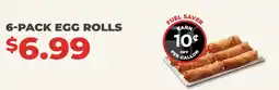 Hy-Vee 6-Pack Egg Rolls offer