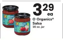 Safeway O Organics Salsa offer