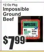 Key Food Impossible Ground Beef offer