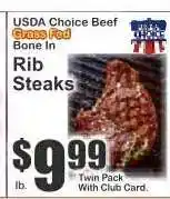 Key Food Rib Steaks offer