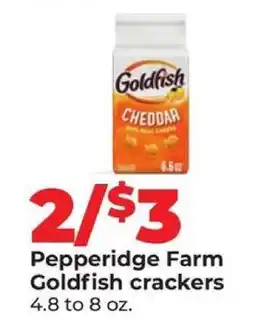 Hy-Vee Pepperidge Farm Goldfish Crackers offer