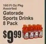 Key Food Gatorade Sports Drinks 8-Pack offer