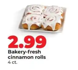 Hy-Vee Bakery Fresh Cinnamon Rolls offer