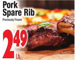 King Kullen Pork Spare Rib offer
