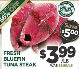 Island Pacific Market Fresh Bluefin Tuna Steak offer