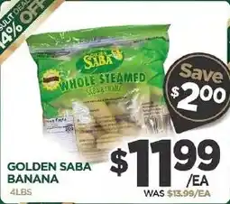 Island Pacific Market Golden Saba Banana offer