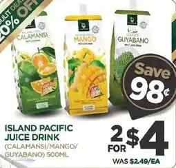 Island Pacific Market Island Pacific Juice Drink offer