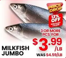 Seafood City Milkfish Jumbo offer