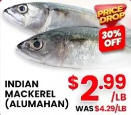 Seafood City Indian Mackerel (Alumahan) offer