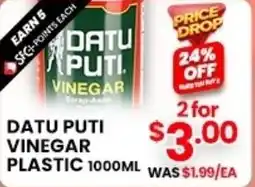 Seafood City Datu Puti Vinegar offer