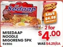 Seafood City Misedaap noodle migoreng 5pk offer