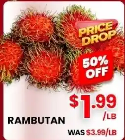 Seafood City Rambutan offer