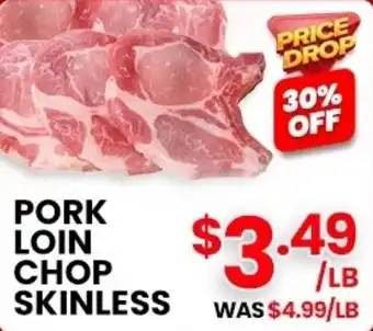 Pork Loin Chop Skinless