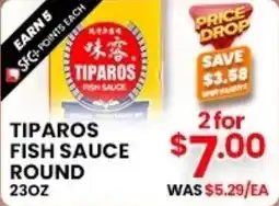 Seafood City Tiparos fish sauce round offer