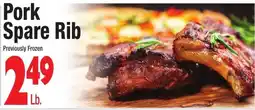 King Kullen Pork Spare Rib offer