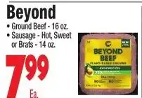 King Kullen Beyond ground beef or sausage offer
