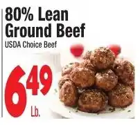 King Kullen 80% Lean Ground Beef offer