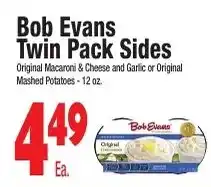 King Kullen Bob Evans Twin Pack Sides offer