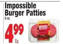 King Kullen Impossible Burger Patties offer