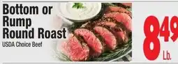 King Kullen Bottom or Rump Round Roast offer