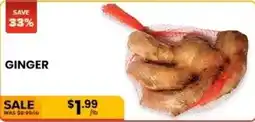 Seafood City Ginger offer
