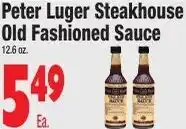 King Kullen Peter Luger Steakhouse Old Fashioned Sauce offer
