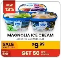 Seafood City Magnolia ice cream offer