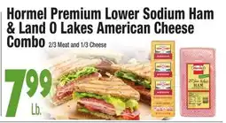King Kullen Hormel Premium Lower Sodium Ham & Land O Lakes American Cheese Combo offer