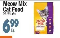 King Kullen Meow Mix Cat Food offer