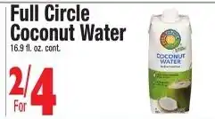 King Kullen Full Circle Coconut Water offer