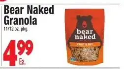 King Kullen Bear Naked Granola offer