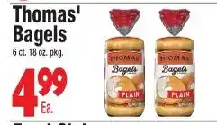 King Kullen Thomas' Bagels offer